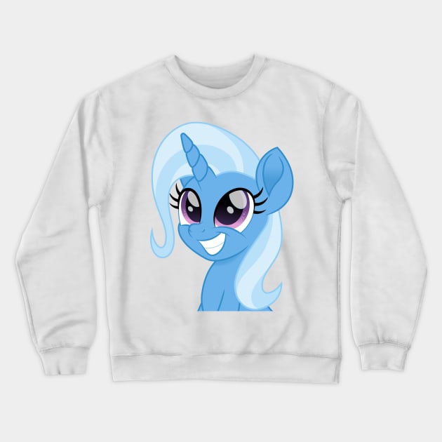 Trixie portrait Crewneck Sweatshirt by CloudyGlow